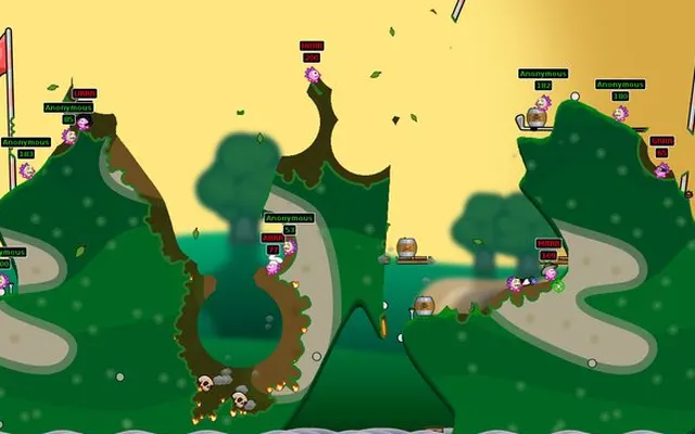 Hedgewars screenshot