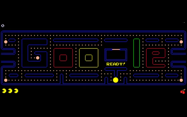 PAC-MAN (Google Doodle) captura de pantalla