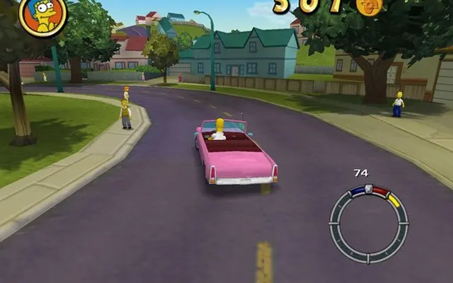 The Simpsons: Hit & Run screenshot